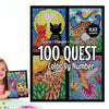 Color by Numbers Coloring Book for Adults with Dual-Head Pens