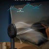 Portable Rechargeable Handheld Fan with Digital Display