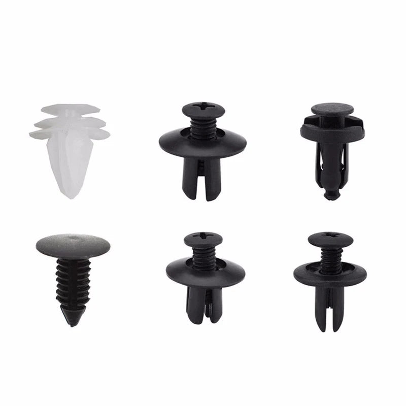 100-Piece Assorted Auto Trim Fastener Clip Kit