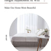 Ruffled Microfiber Bed Skirt with Split Corners
