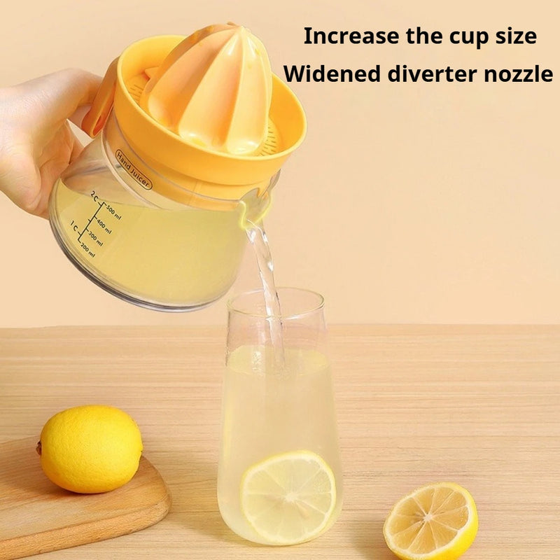 Manual Citrus Juicer with Rotating Press