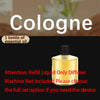 A bottle of Cologne essential oil with a label reading Cologne.