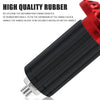 CNC Aluminum Motorcycle Handlebar End Plugs with Rubber Grip