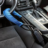 Universal Steering Wheel and Seat Belt Anti-Theft Lock with 2 Keys