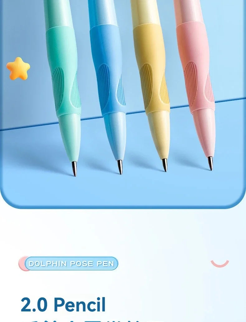 Cute Dolphin 2mm Mechanical Pencil Set