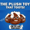 Funny Poop Plush Toy with Fart Sounds