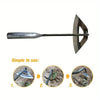 Heavy-Duty Steel Garden Hoe