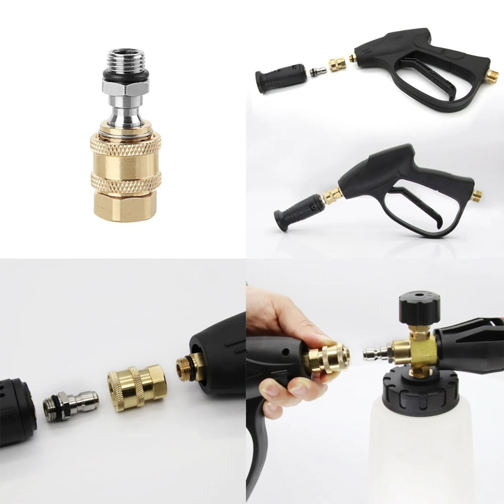 High-Pressure Washer Quick Connect Adapter Set (M14 x 1.5)