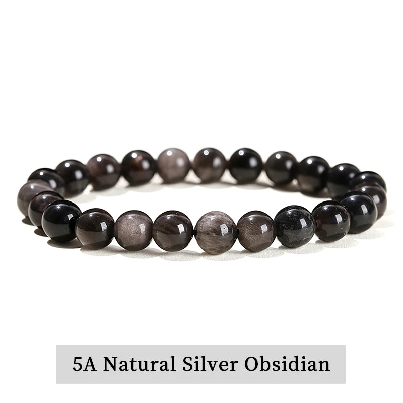 Natural Stone Beaded Bracelet