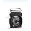 USB-Powered Mist Fan with Night Light
