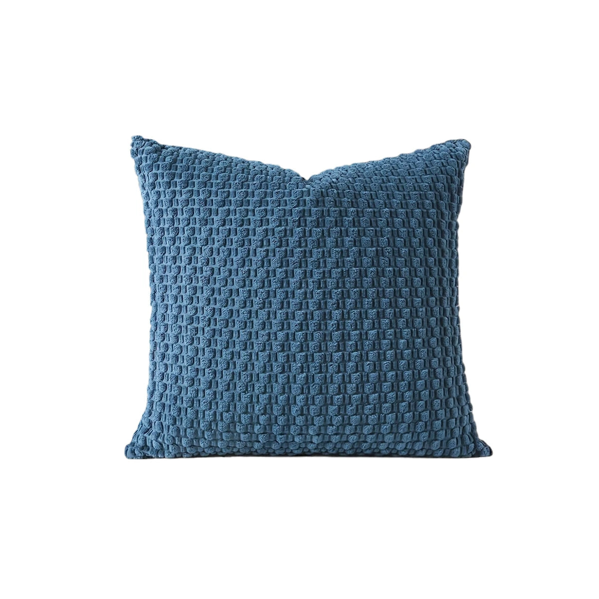 Boho Corduroy Square Pillow Cover - Farmhouse Neutral Decor