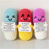 Handmade Crochet Emotional Support Ornament