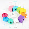 Montessori Wooden Color & Shape Matching Puzzle for Toddlers