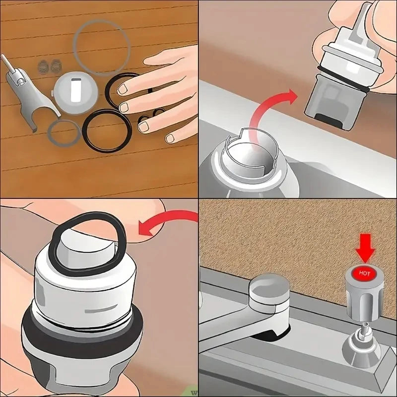 Multi-Purpose Rubber O-Ring Seal Assortment Kit