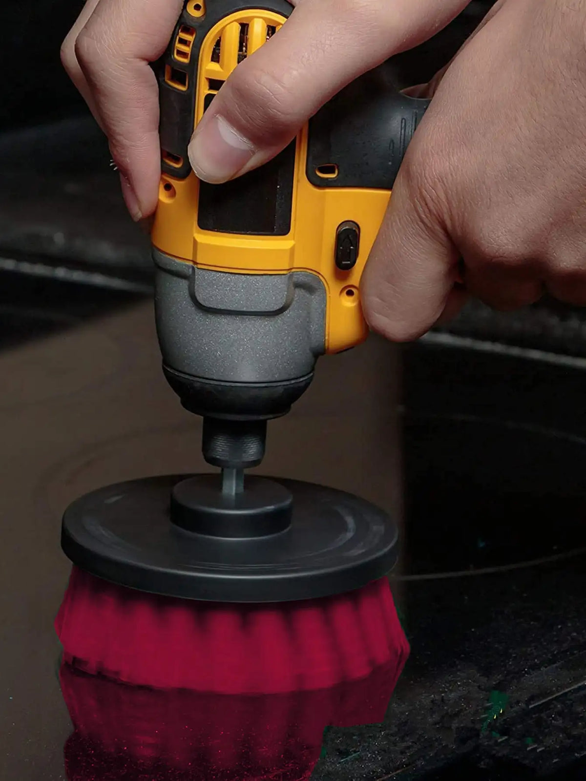Rotary Drill Brush Cleaning Kit for Deep Scrubbing