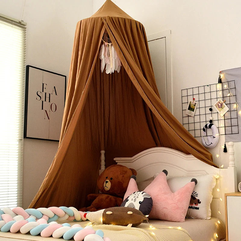 Princess Canopy Bed Net for Kids – Mosquito Protection & Dreamy Room Decor