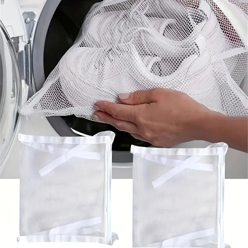 Reusable Mesh Shoe Wash Bag for Machine Washing & Drying