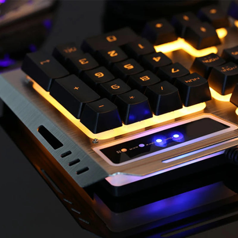 Aluminum RGB Mechanical Keyboard & Mouse Combo