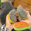 Brosse de toilettage à vapeur électrique pour chats et chiens