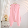 Pure Cotton Striped Baby Sleeping Bag with Split Legs