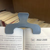 Frosted Transparent Book Page Holder Clip