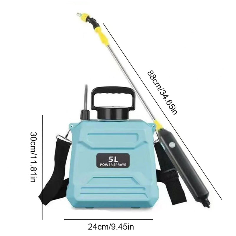 Electric Backpack Sprayer with Adjustable Speeds
