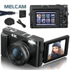 4K Pocket-Kamera mit 48-MP-Sensor und 3-Zoll-Schwenkdisplay
