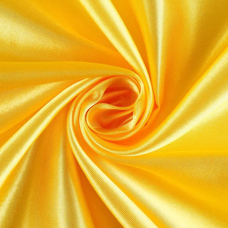 Premium Solid Satin Fabric by the Meter