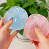 Blue Coconut Oil Moldable Squeeze Ball for Stress Relief