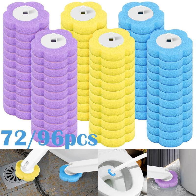 Disposable Toilet Brush Refill Heads