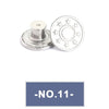 No-Sew Replacement Jeans Buttons - 17mm Metal Snap Buttons