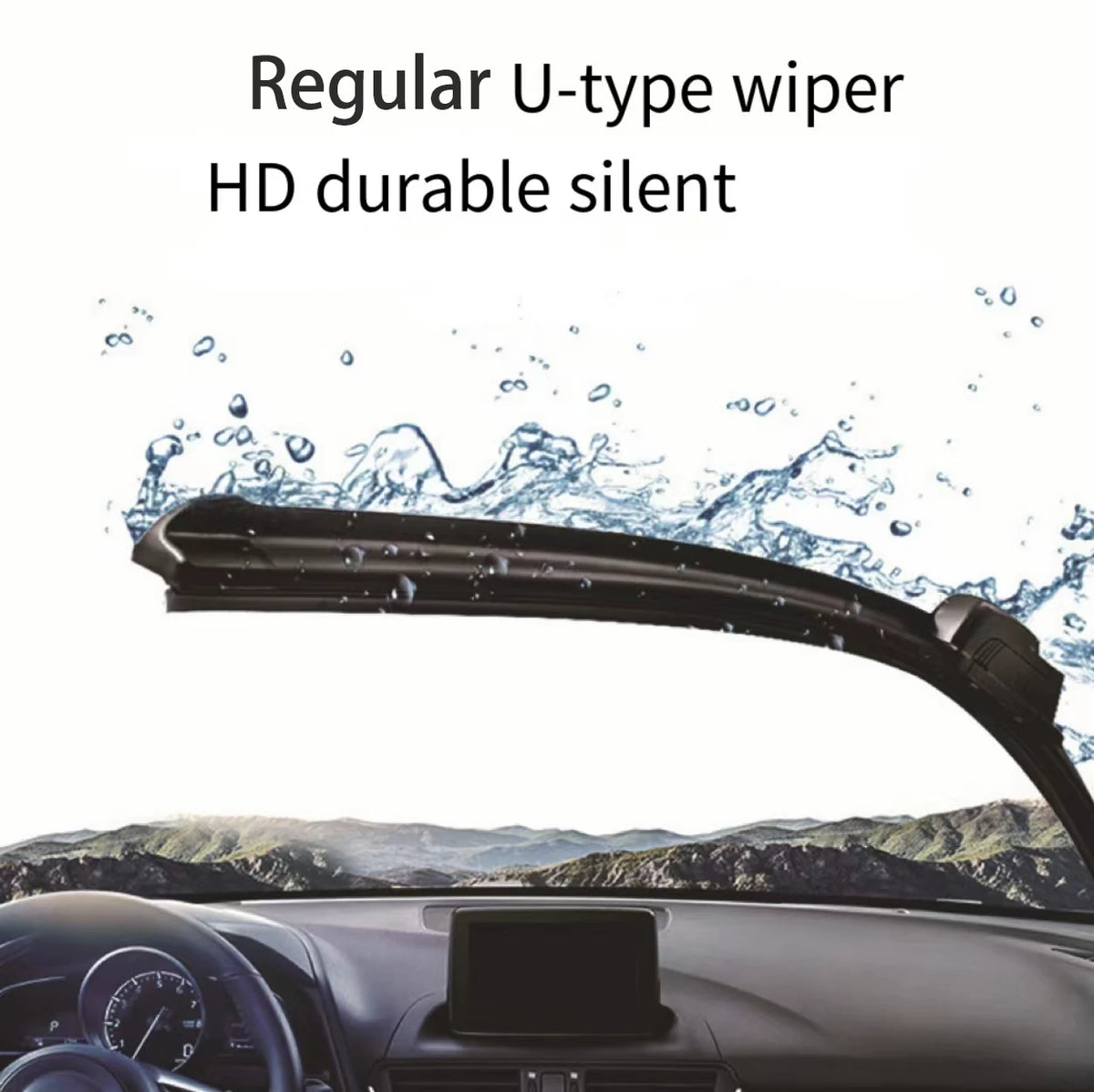 Universal Beam Wiper Blades – Quiet, Durable, All-Weather Performance