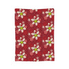 Grinch-Themed Coral Fleece Throw Blanket