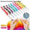 Ergonomic Crochet Hook Set with Knitting Needles
