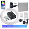 16W Starry Sky Fiber Optic Car Ceiling Light with Music Sync