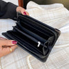 Skull Punk Style Long Wallet with RFID Protection