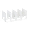 Clear 4-Section Purse Organizer for Closet, Shelf, or Display