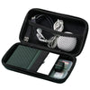 EVA Travel Cable Organizer Pouch with Double-Layer Storage
