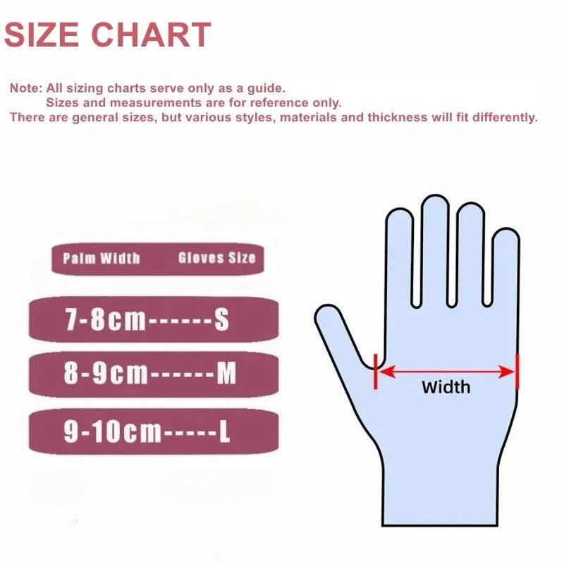 Pink Nitrile Disposable Gloves, Powder-Free