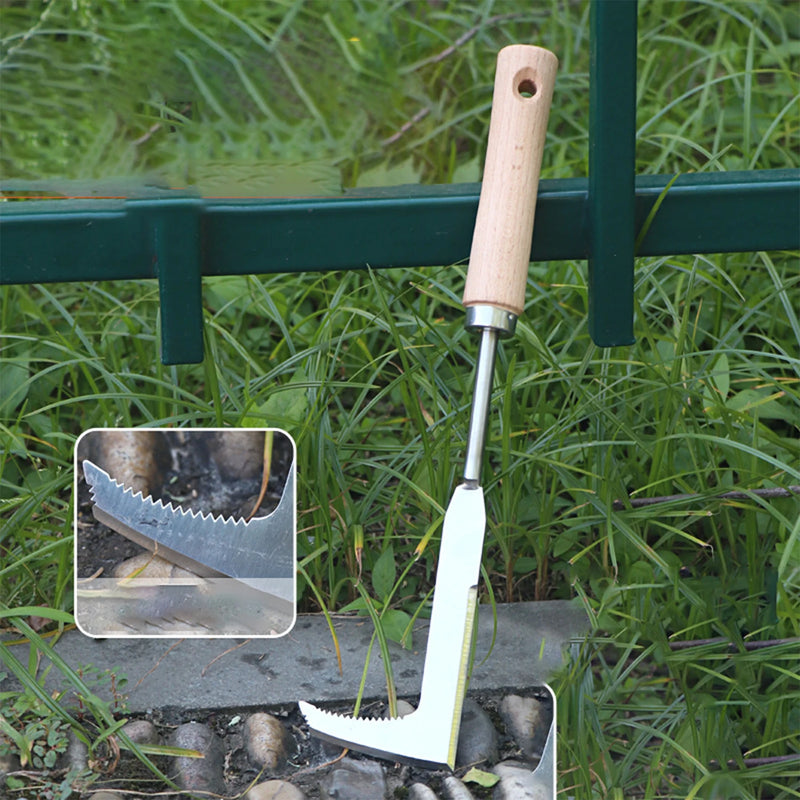 L-Shape Manual Weeder for Cracks and Edges