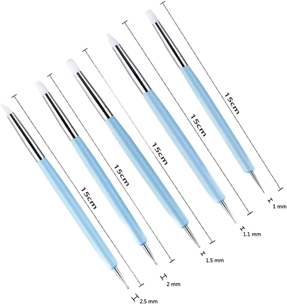 9-Piece Clay Sculpting and Dotting Tool Set