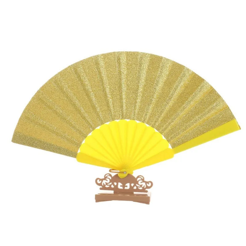Sequin Folding Fan for Parties and Events