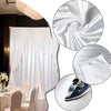 Shimmering Satin Backdrop Curtain Panels