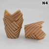 Tulip Cupcake Liners (50-Pack) – Food-Grade Baking Cups for Muffins & Cupcakes