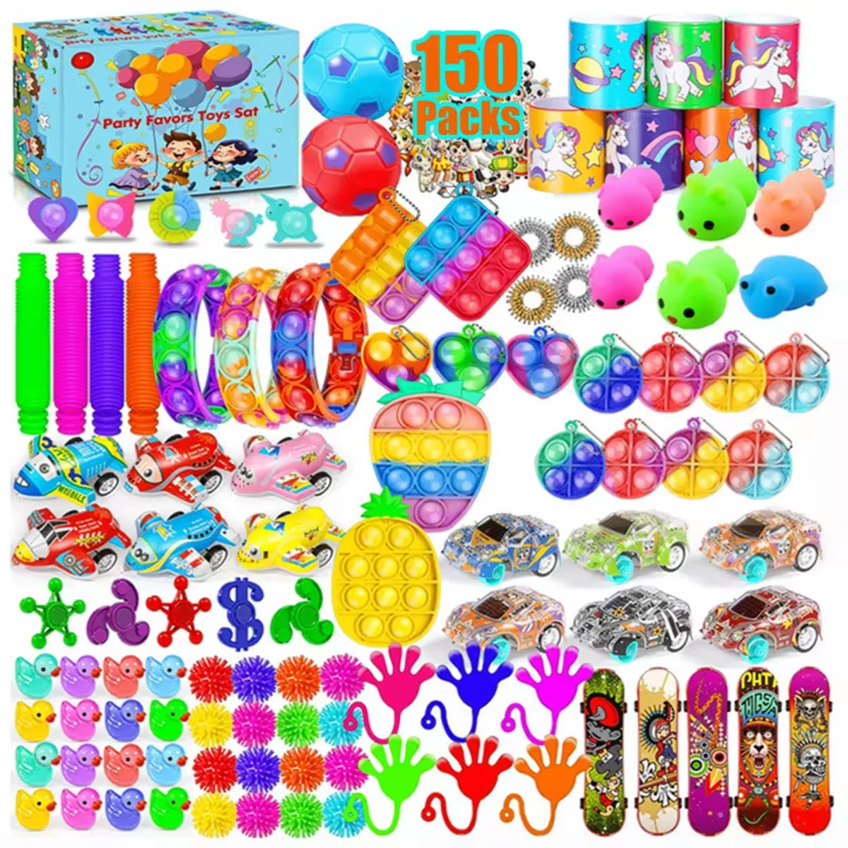 Assorted Party Favor Toys for Pinatas and Goodie Bags