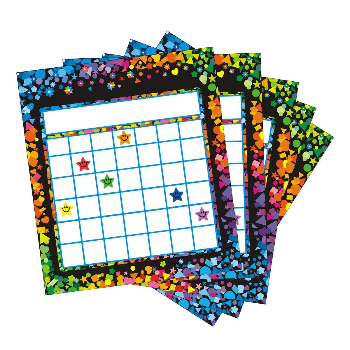 Animal Reward Chart Set with Stickers for Kids