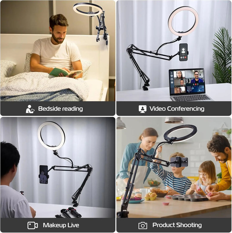 Soporte para Cámara Superior con Luz Anular