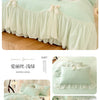 Princess Chiffon Duvet Cover with Romantic Ruffles