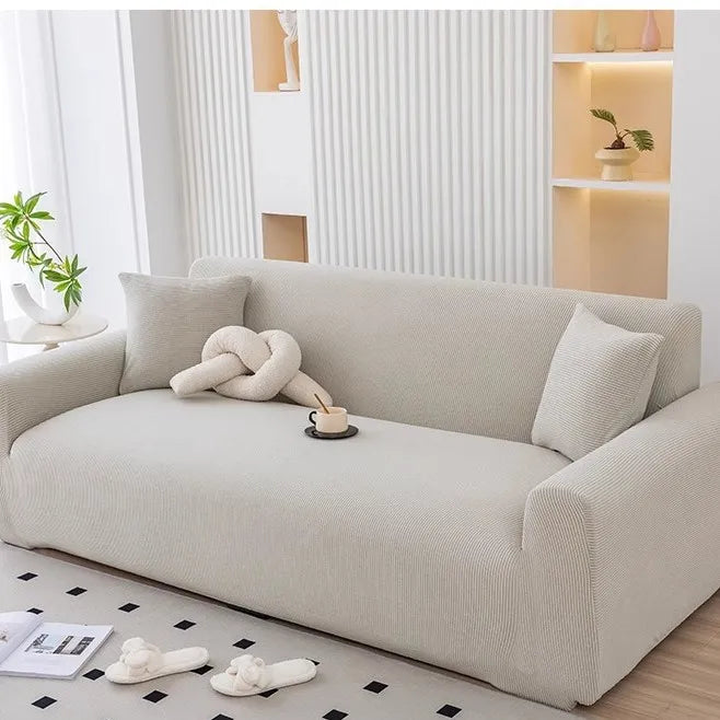 Elastic Stretch Sofa Cover with Non-Slip Backing