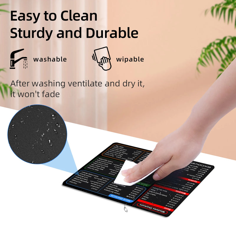 Office Shortcut Mouse Pad